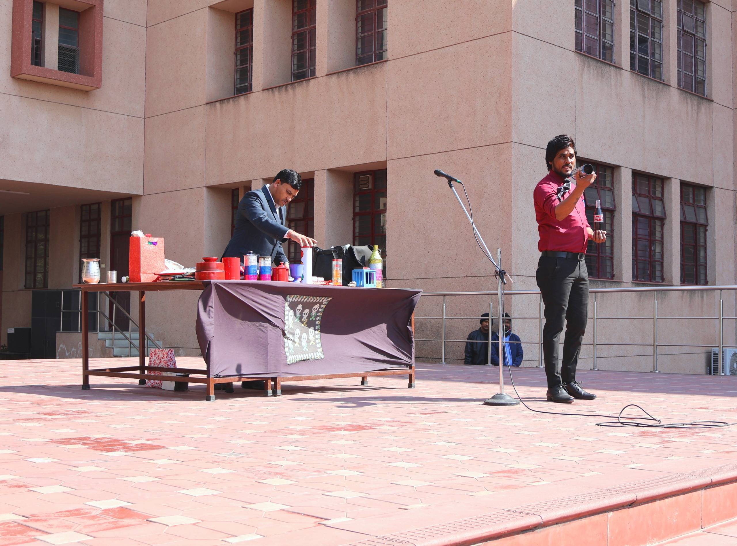 Magic show for students by Red Cross Organisation 2025